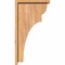 Ekena Millwork Yorktown Smooth Corbel w/Backplate, Western Red Cedar, 5 1/2"W x 14"D x 26"H COR06X14X26YOR01SWR - alternate 4